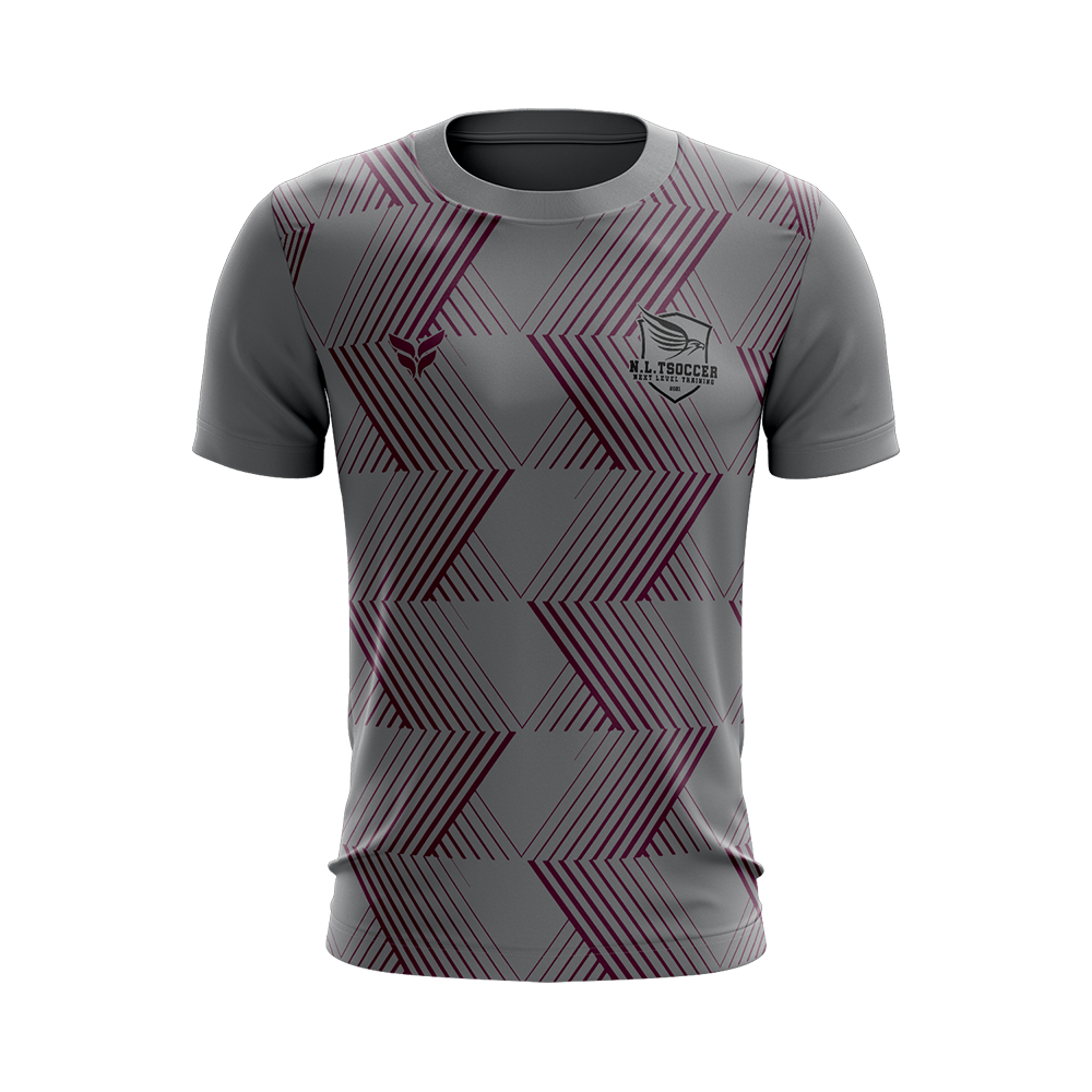 NLT TRAINING TOP SS (GREY)