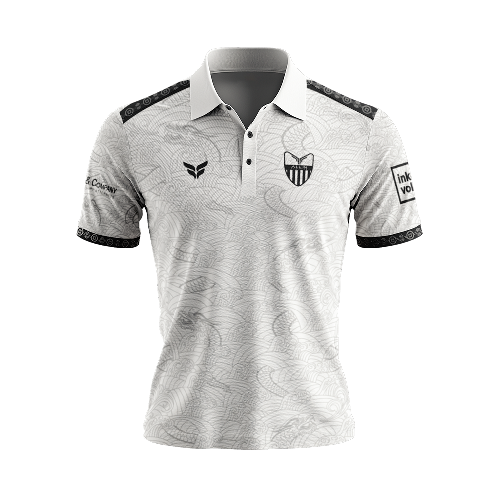 ALLIN COACH POLO SHIRT (WHITE)