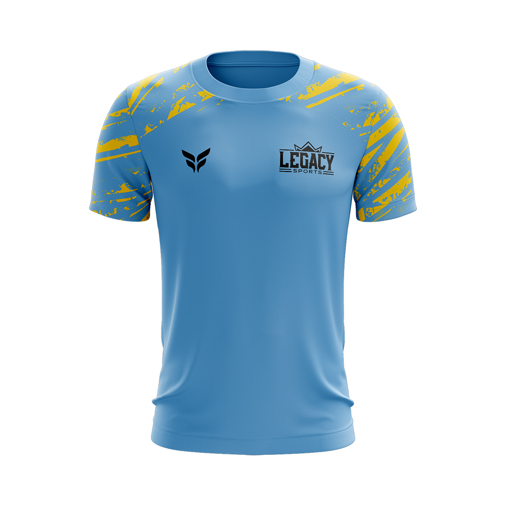 LEGACY TRAINING JERSEY SS (BLUE YELLOW)