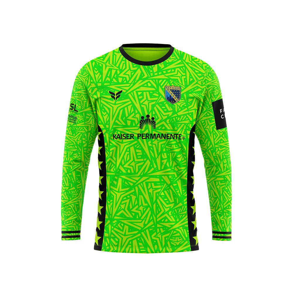 SD SOCKERS JERSEY LS CUSTOMIZABLE GREEN Flite Sports