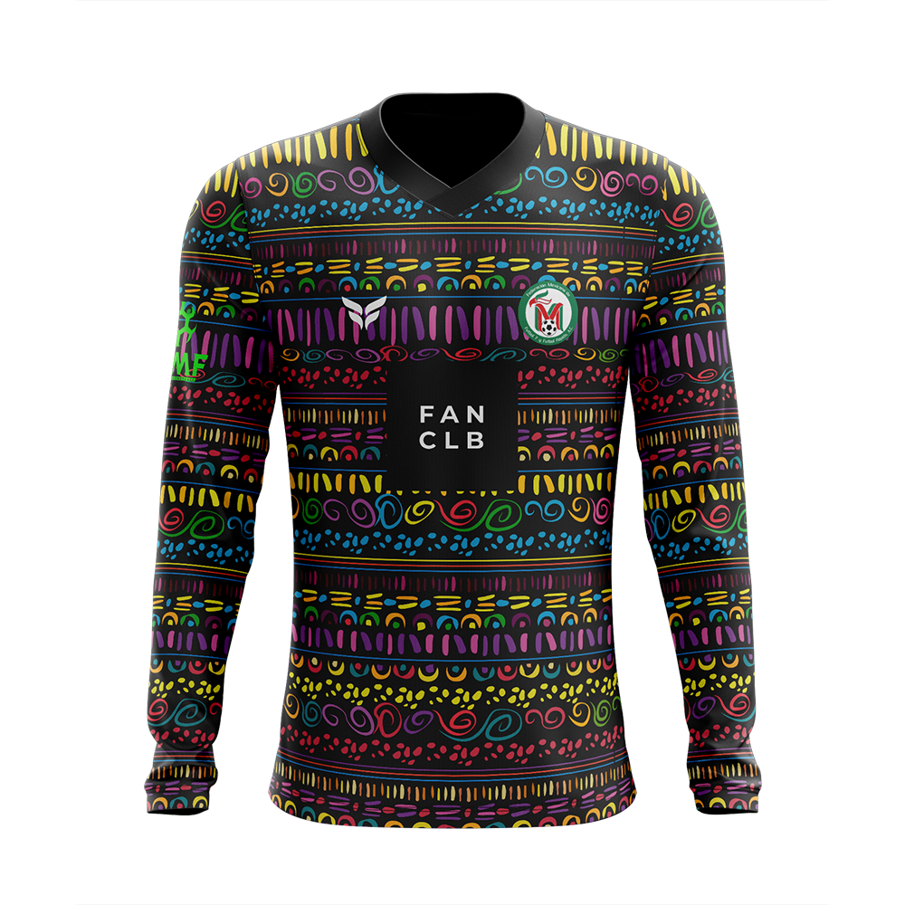 Mexico goalkeeper jersey ls black flite sports