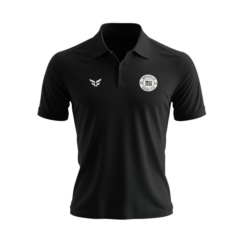 NORTH DALLAS POLO SHIRT (BLACK)