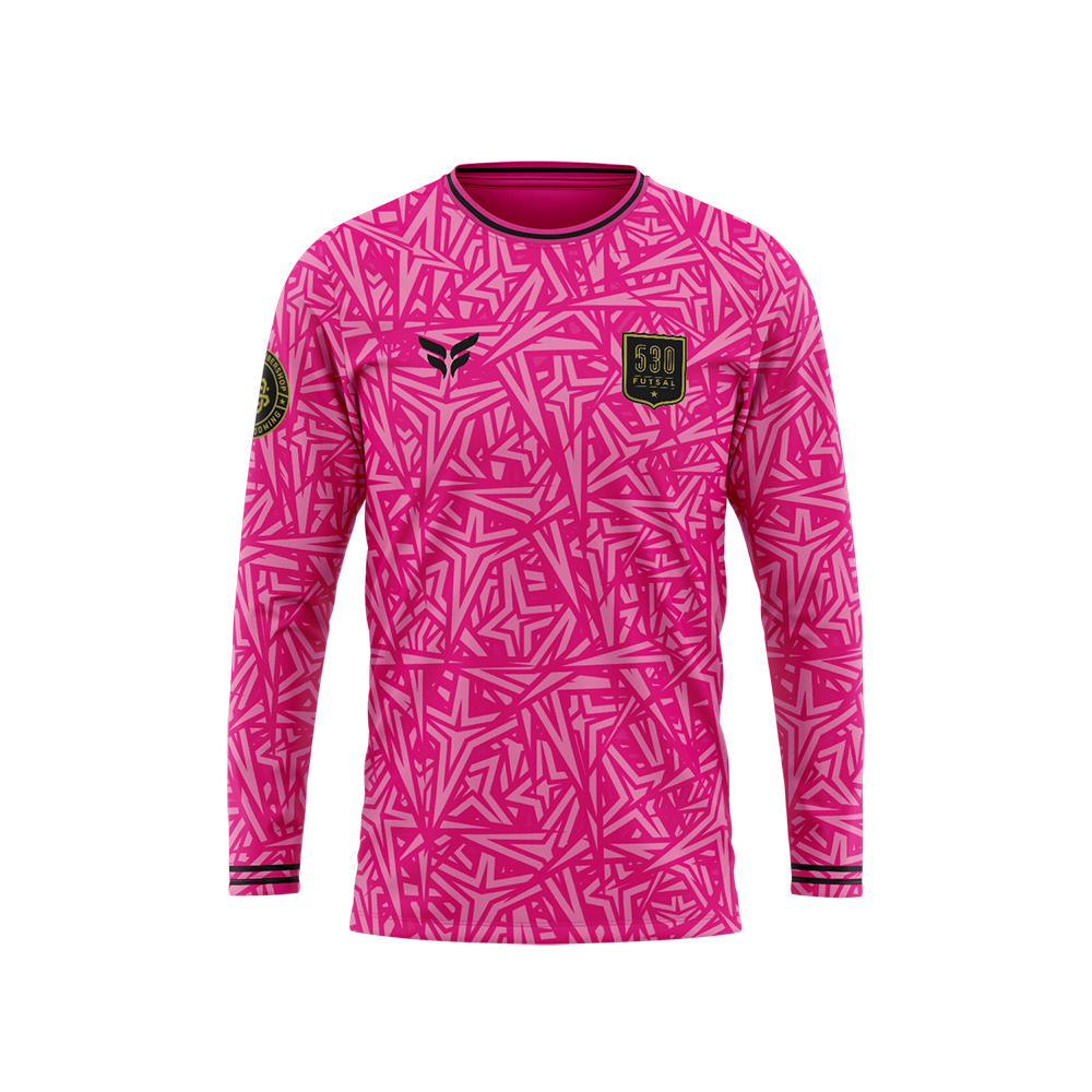 530 FUTSAL GOALKEEPER JERSEY LS (PINK)