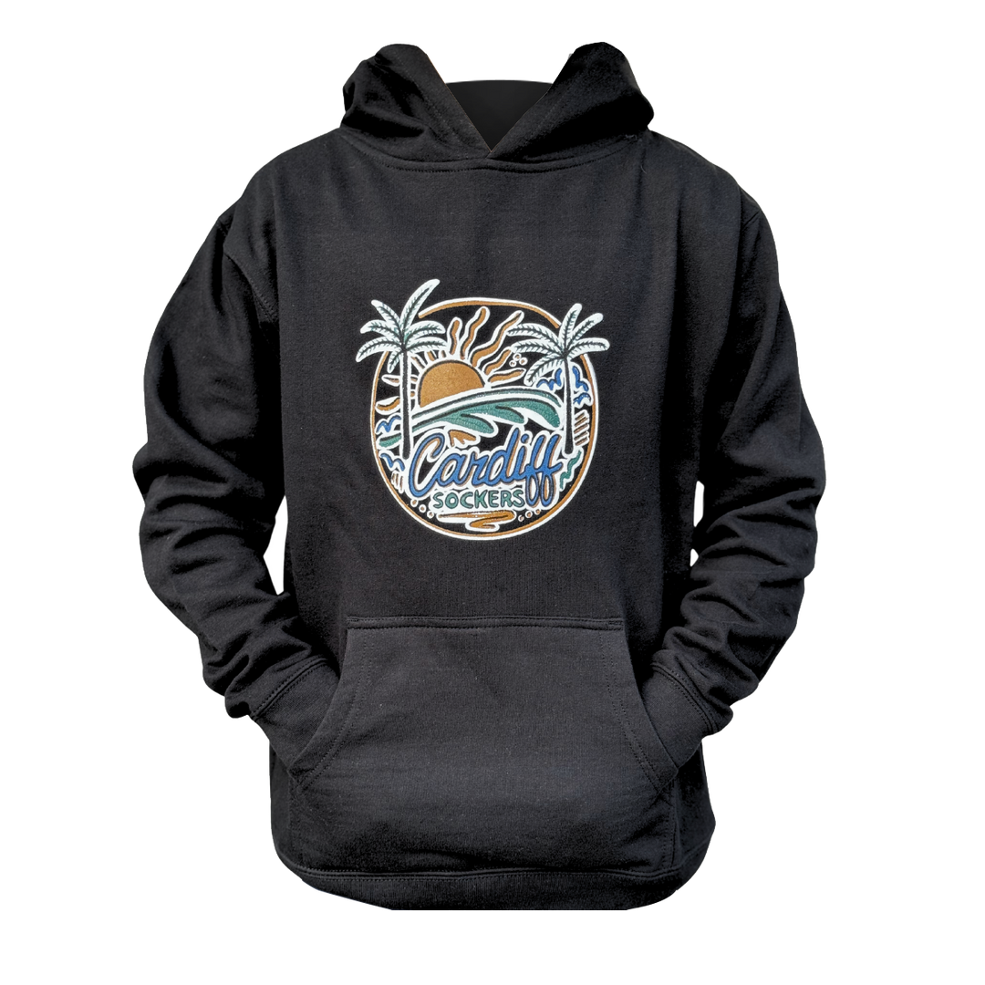 CARDIFF COASTAL HOODIE (BLACK)