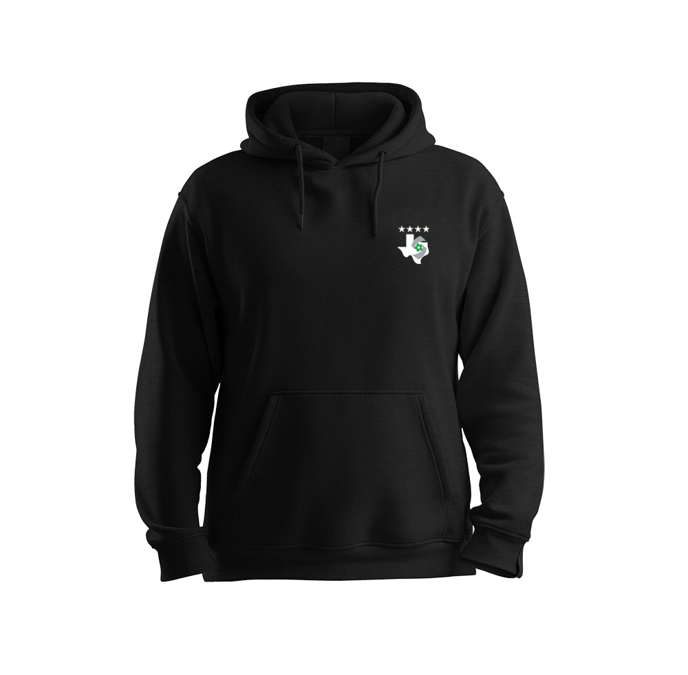 SIDEKICKS COTTON-BLEND HOODIE (BLACK)