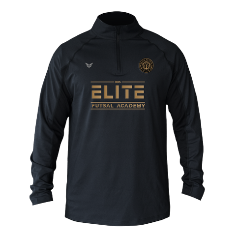 ELITE FUTSAL STEALTH QUARTER-ZIP (BLACK)