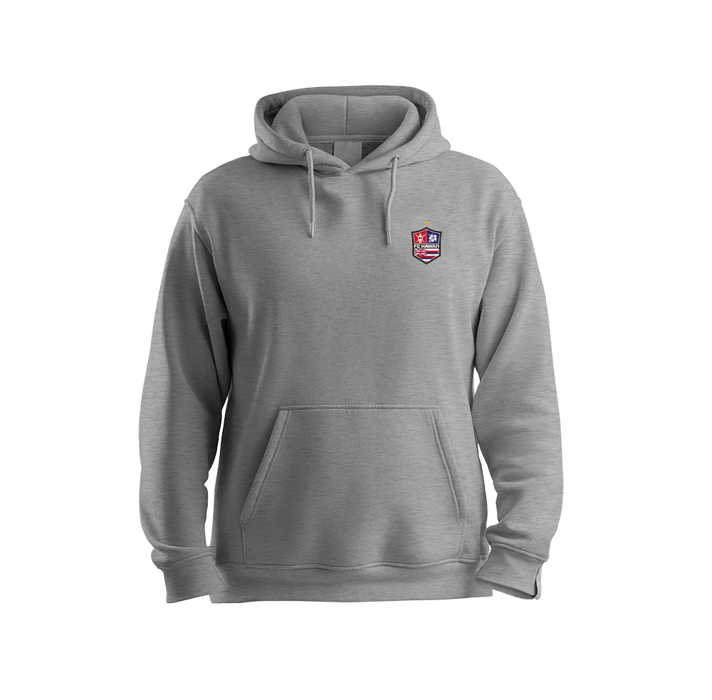 FC HAWAII COTTON-BLEND HOODIE (GREY)