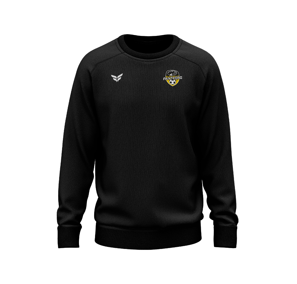 GRIFFITH PANTHERS COTTON-BLEND CREW (BLACK)