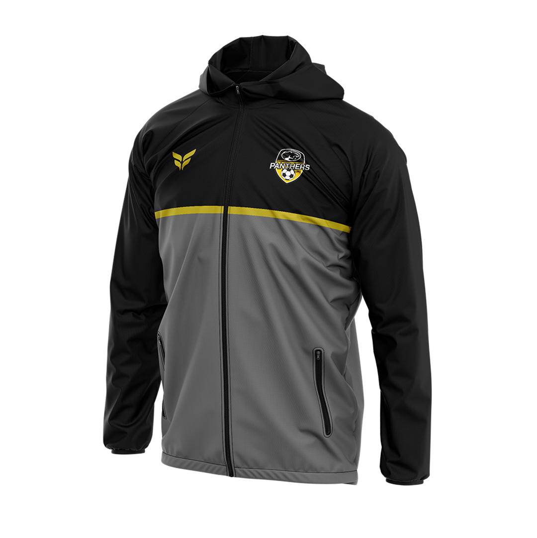 GRIFFITH PANTHERS HS WINDBREAKER JACKET (BLACK)