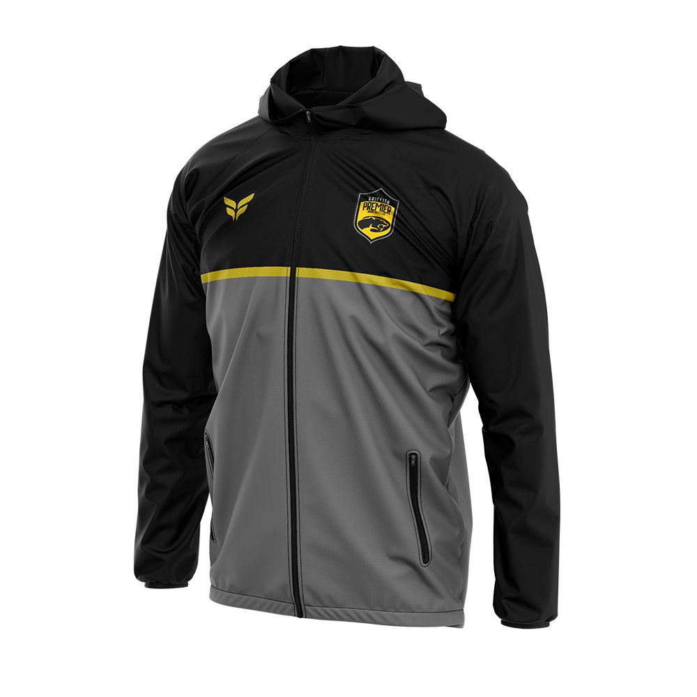 GRIFFITH PREMIER WINDBREAKER JACKET (BLACK)