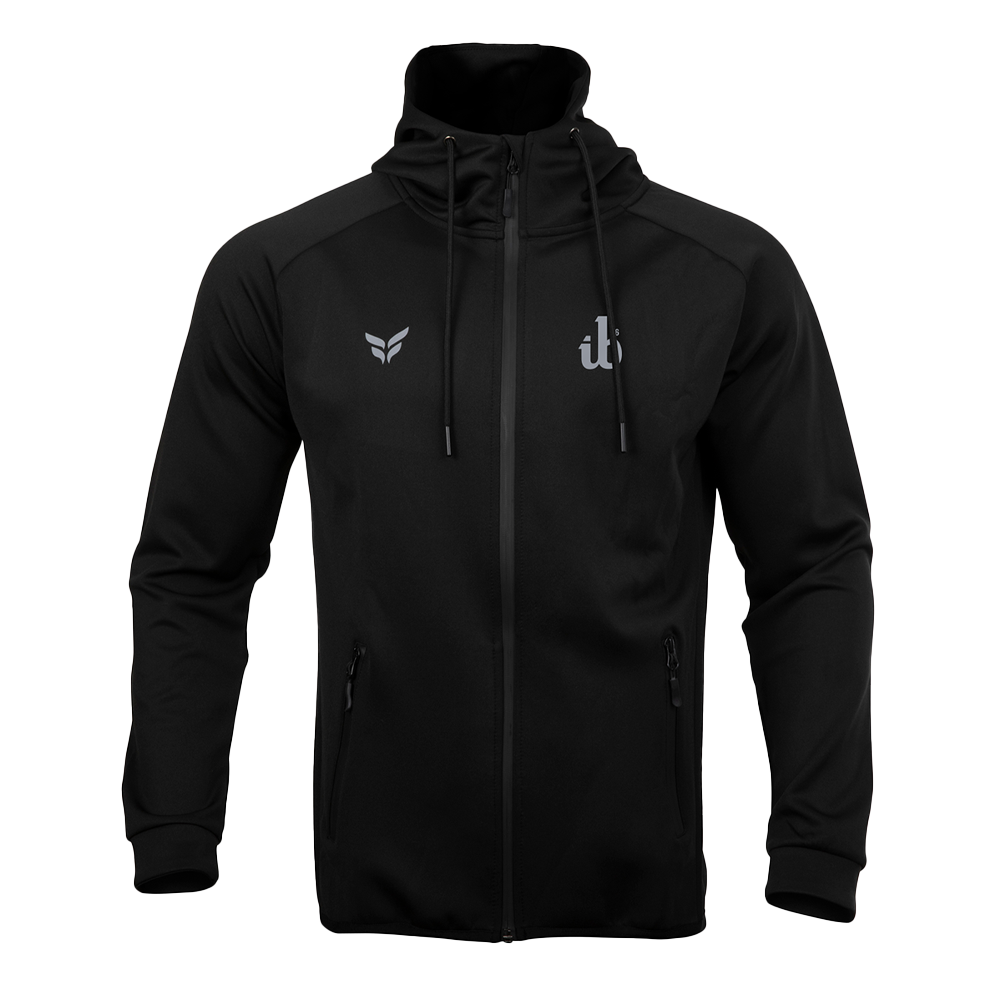 IB26 FULL-ZIP HOODIE (BLACK)