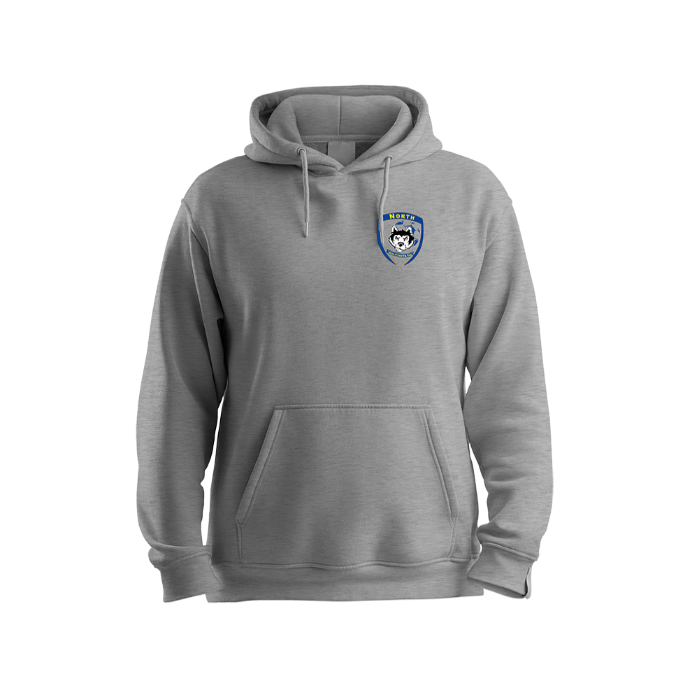 JW NORTH COTTON HOODIE (GREY)