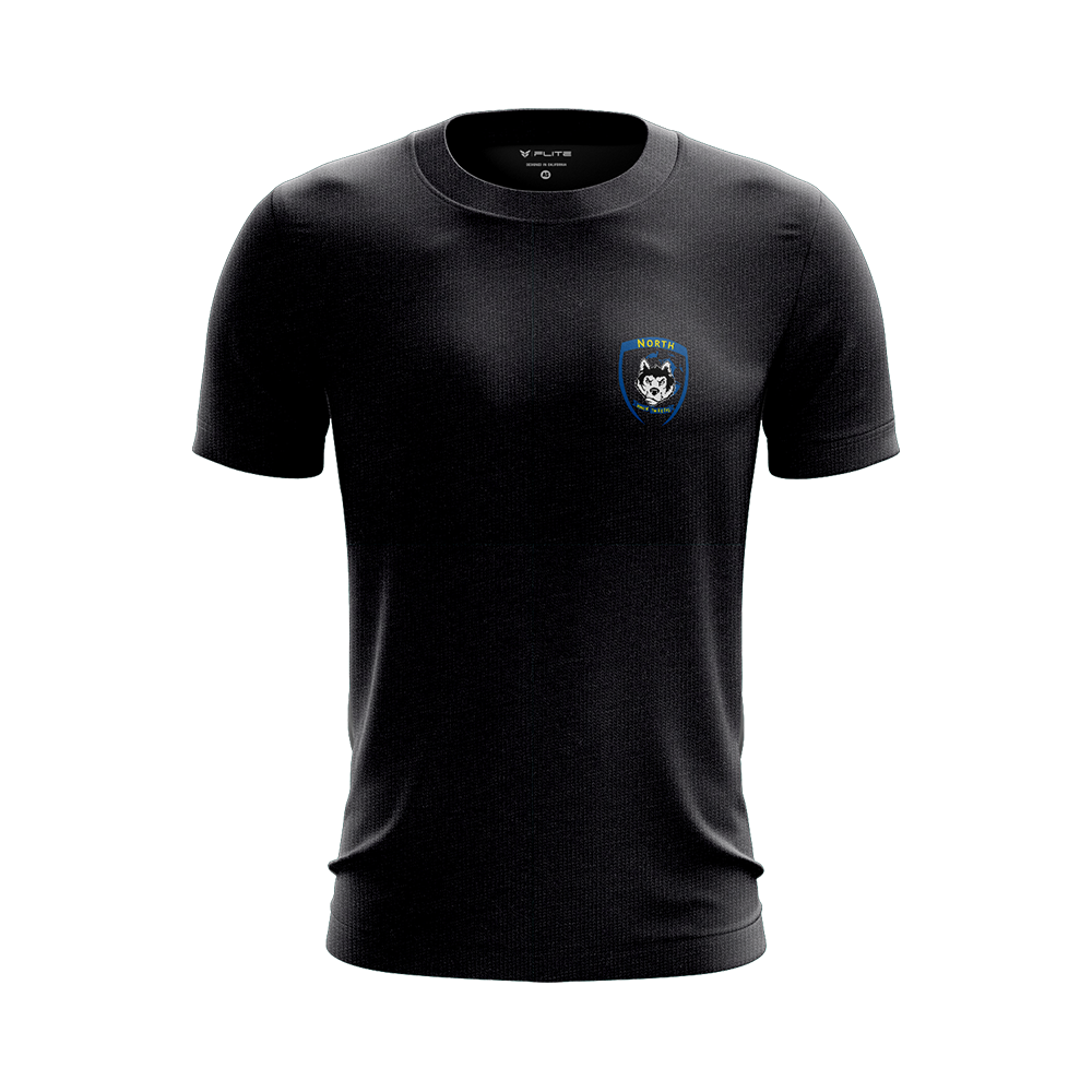 JW NORTH COTTON TSHIRT (BLACK)
