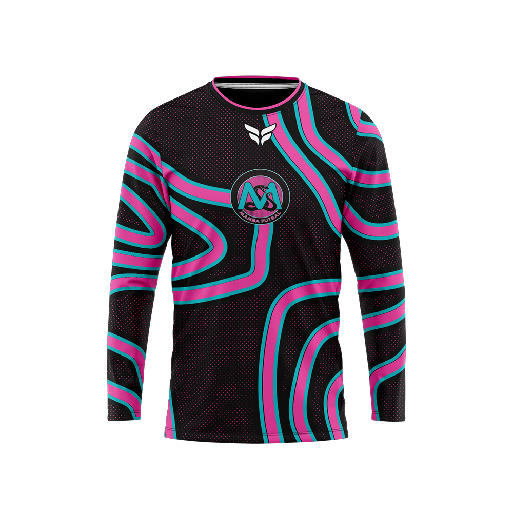 Mamba goalkeeper jersey ls black flite sports