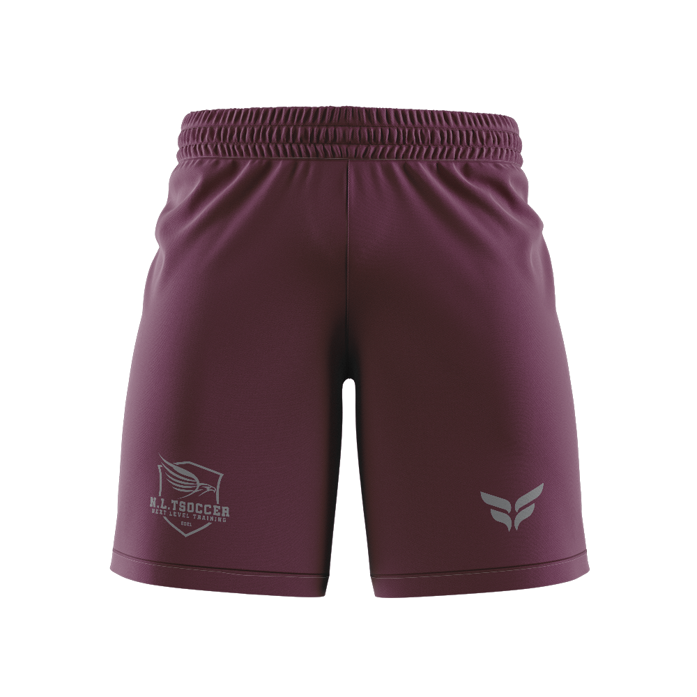 NLT SHORTS (MAROON)