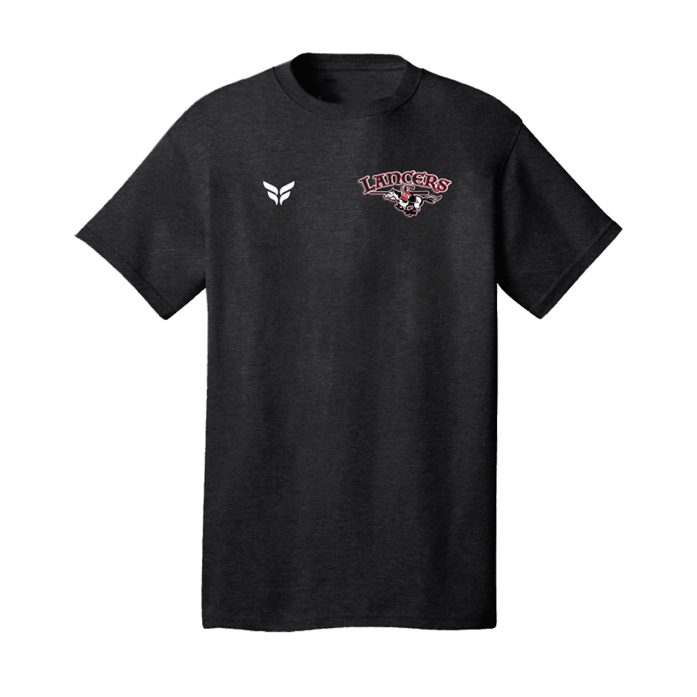 ST JOHNS COTTON-BLEND TSHIRT (BLACK)