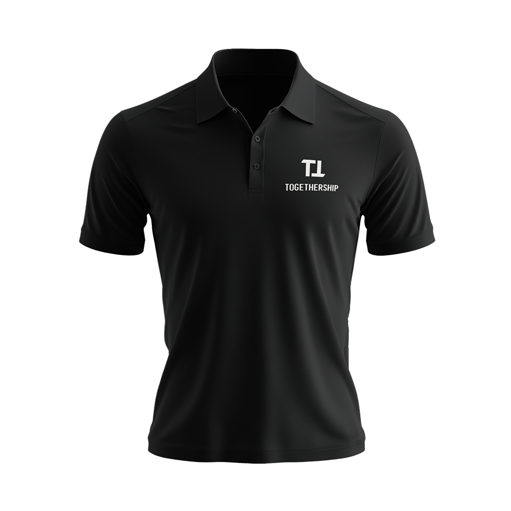 TOGETHERSHIP POLO SHIRT (BLACK)