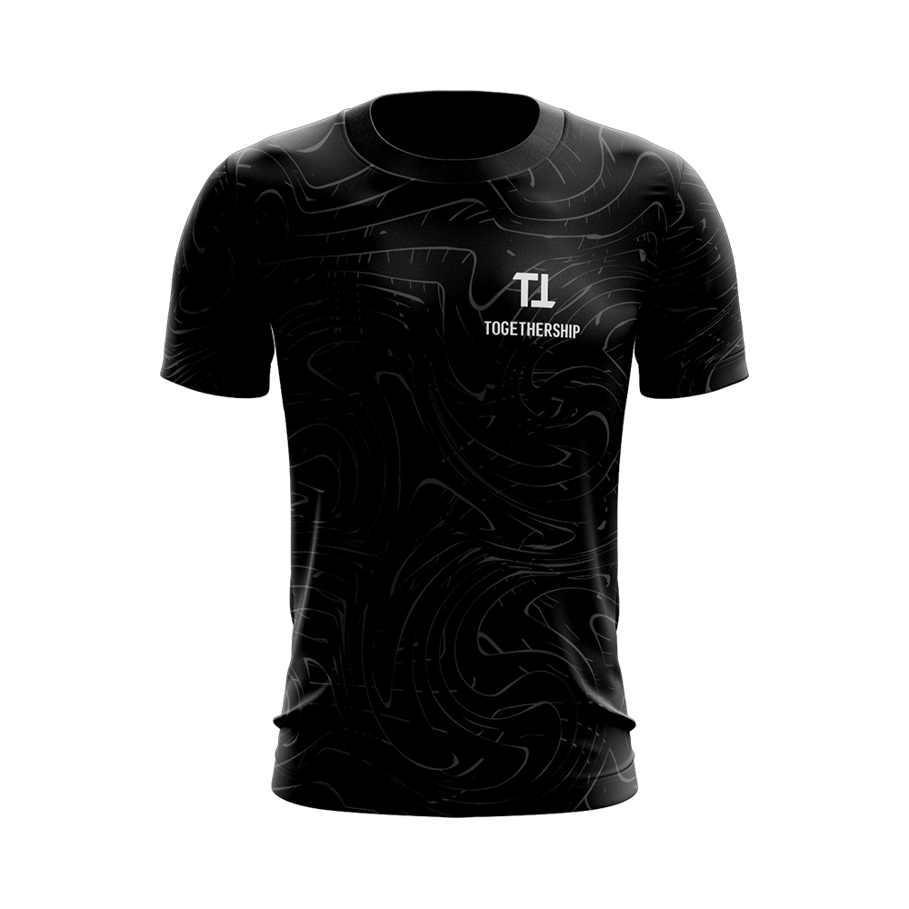TOGETHERSHIP MARBLE PERFORMANCE TOP SS (BLACK)