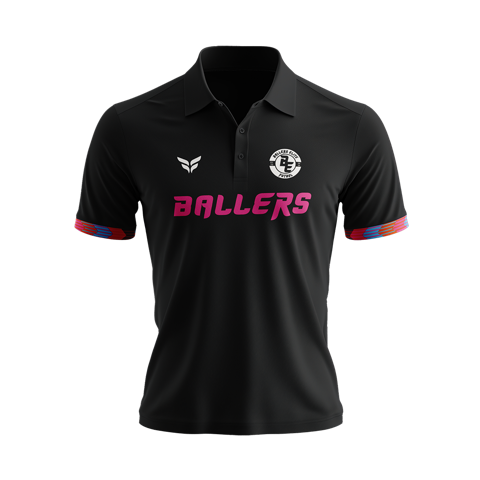 BALLER ELITE POLO SHIRT (BLACK)