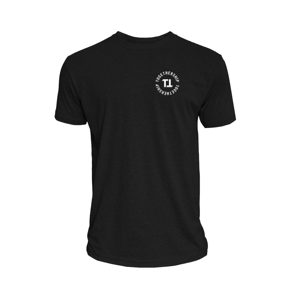 TOGETHERSHIP CIRCLE LOGO TSHIRT (BLACK)