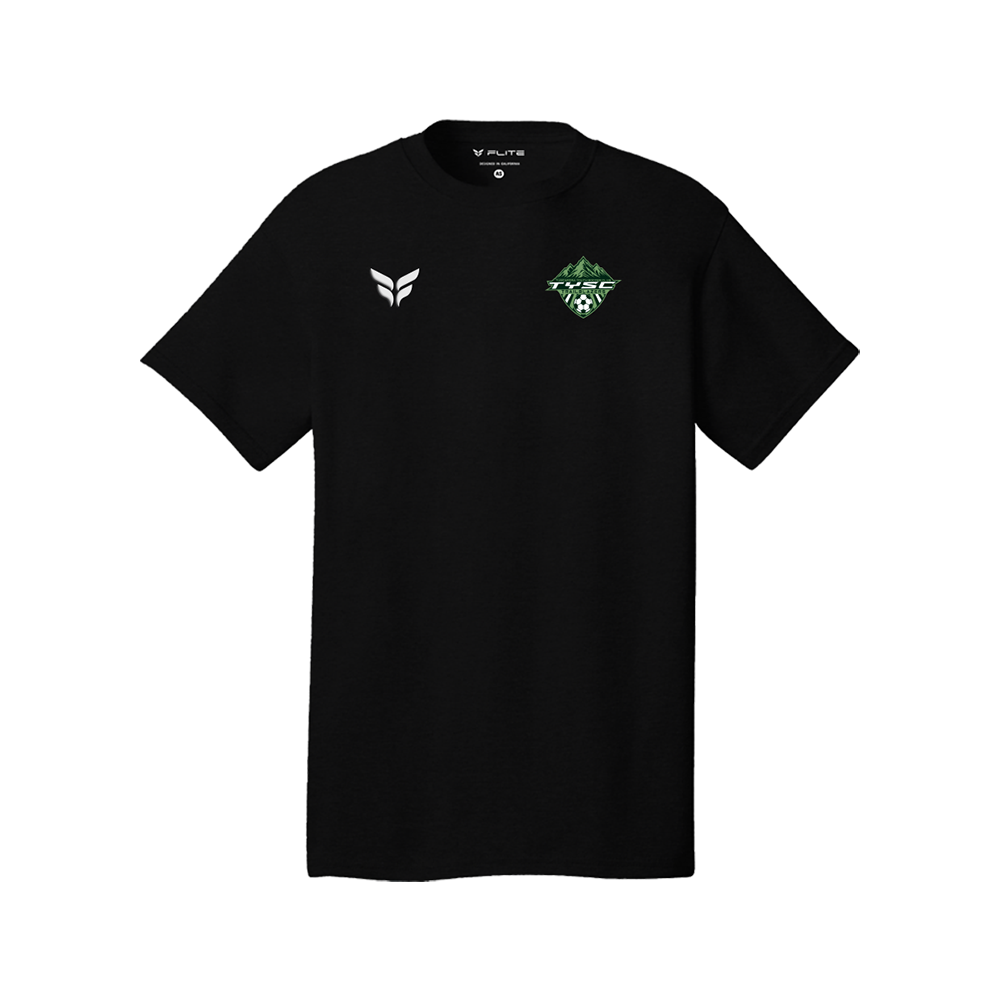 TUSCARORA COTTON-BLEND TSHIRT (BLACK)