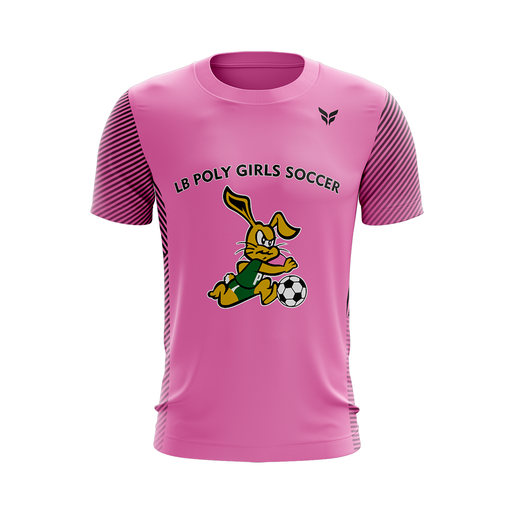 LB POLY TRAINING TOP SS (PINK)