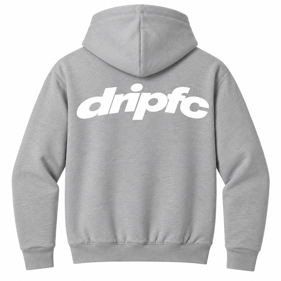 DRIP FC STREETWEAR HOODIE (GREY)