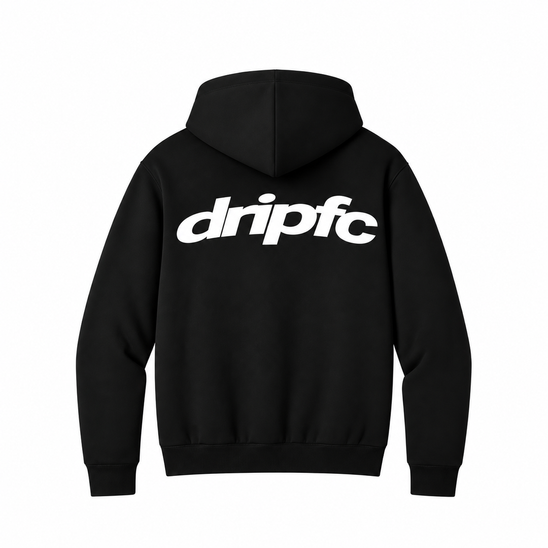 DRIP FC STREETWEAR HOODIE (BLACK)