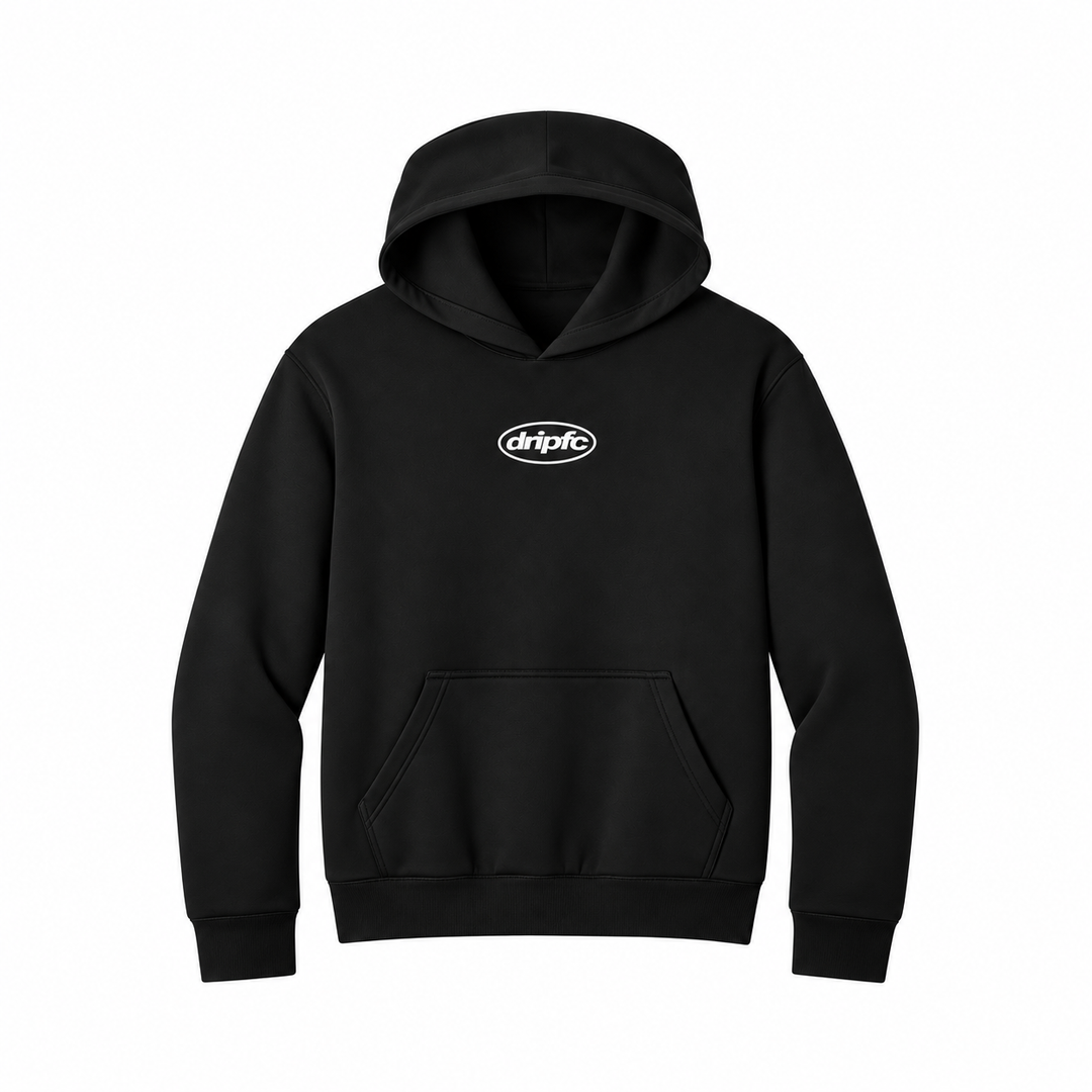 DRIP FC STREETWEAR HOODIE (BLACK)