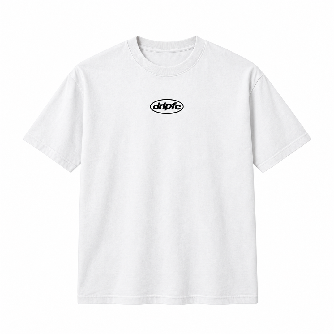 DRIP FC BOXY TEE (WHITE)