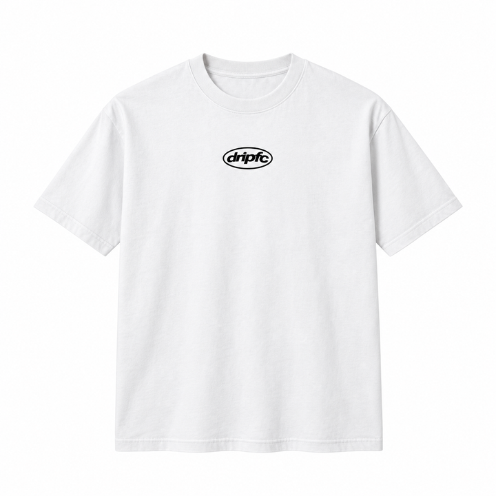 DRIP FC BOXY TEE (WHITE)