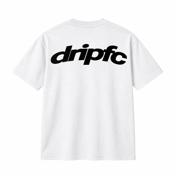 DRIP FC BOXY TEE (WHITE)