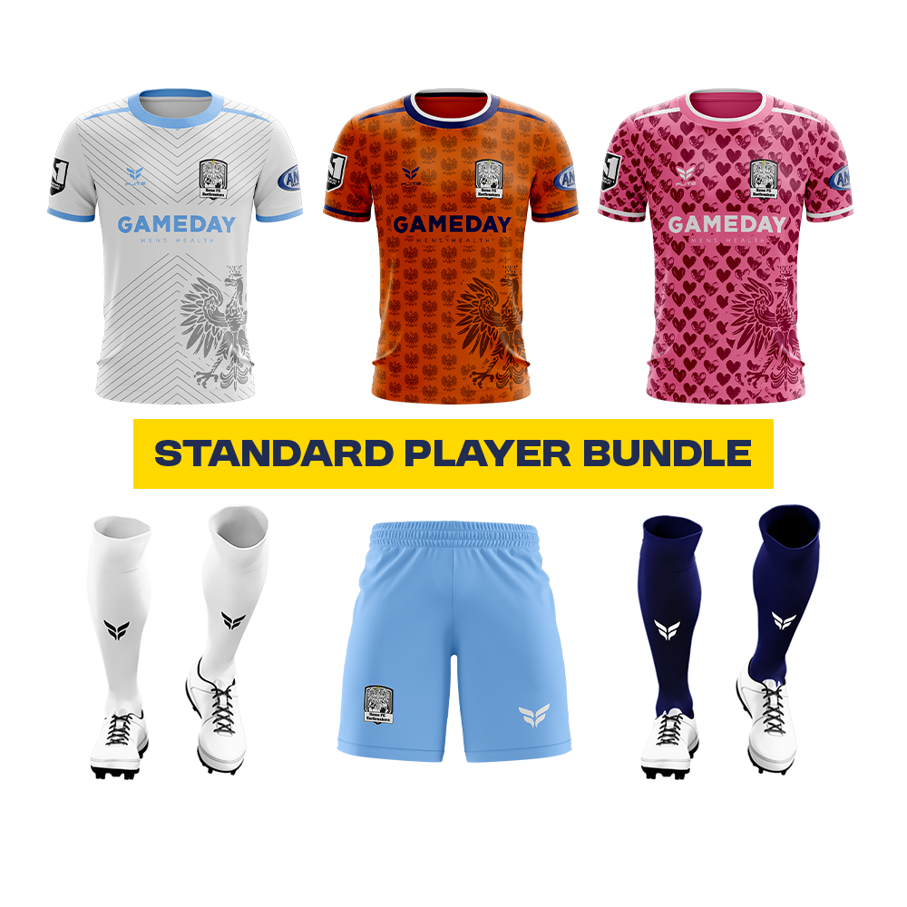 KOMO FC HARTBREAKERS STANDARD UNIFORM BUNDLE