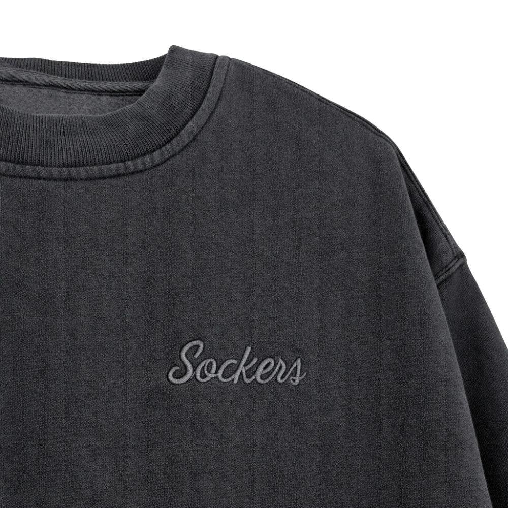 SD SOCKERS YOUTH LIFESTYLE CREW (CHARCOAL)