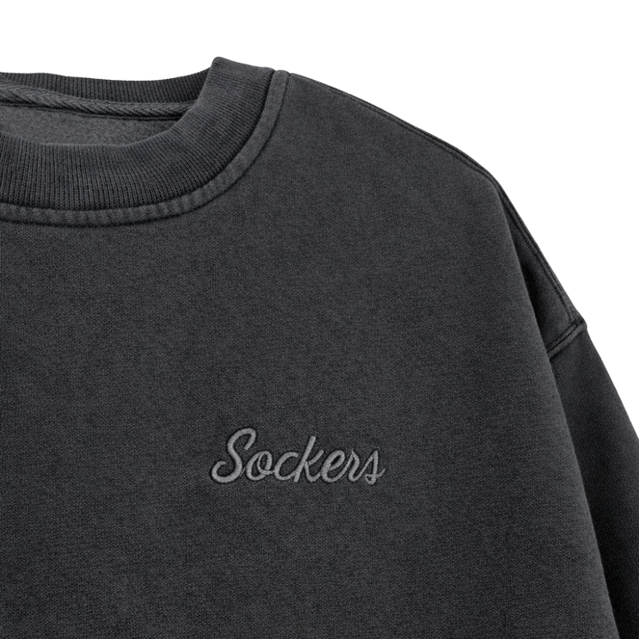SD SOCKERS YOUTH LIFESTYLE CREW (CHARCOAL)