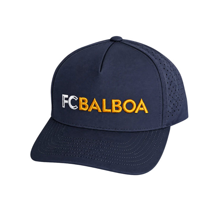 FC BALBOA EMBROIDERED PERFORMANCE CURVE BRIM SNAPBACK HAT (NAVY)