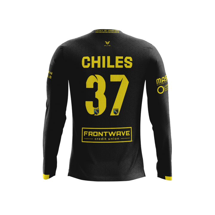 YOUTH SD SOCKERS ALTERNATE "CHILES" JERSEY LS (BLACK)