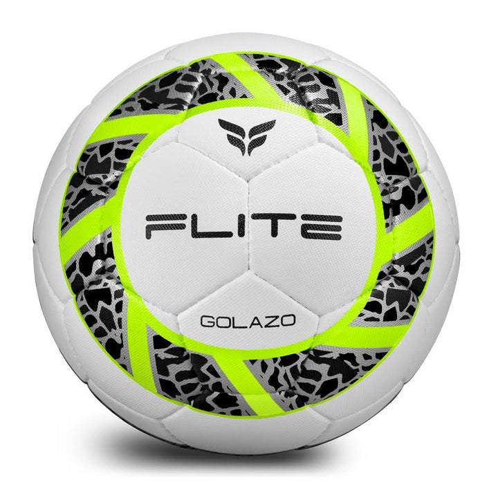 Golazo Premium Quality Match Ball (White/Black/Silver)