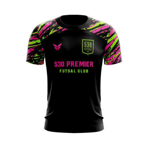 530 FUTSAL TRAINING JERSEY SS (BLACK)