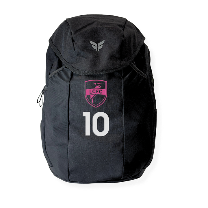 MOCHILA DEL EQUIPO LCFC CON NÚMERO DE JUGADOR (NEGRA)