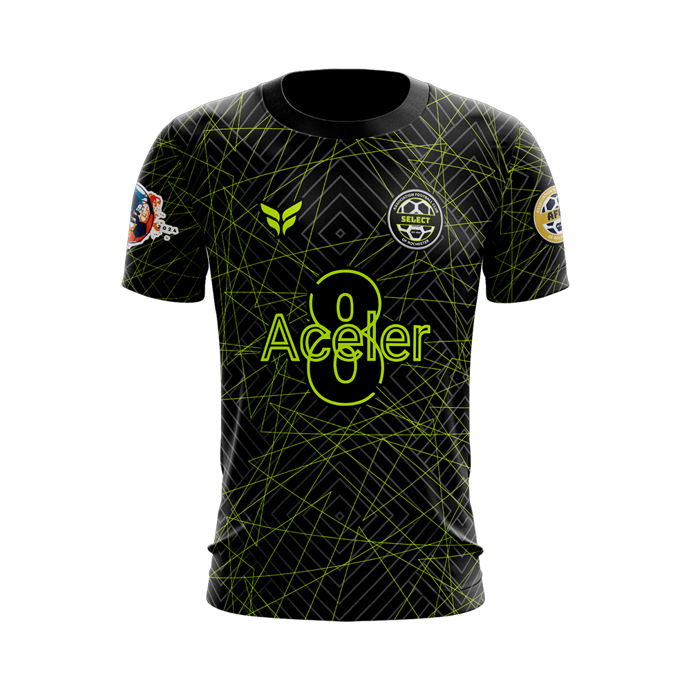 AFCR SELECT ACELER8 JERSEY SS (BLACK)