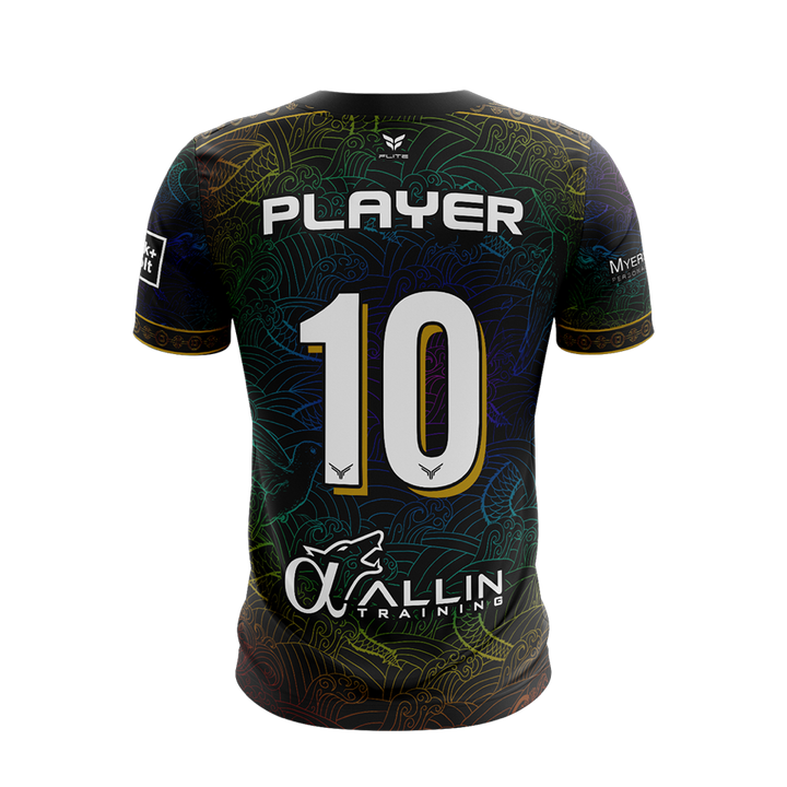 ALLIN RISING POINT JR ACADEMY JERSEY SS (BLACK)