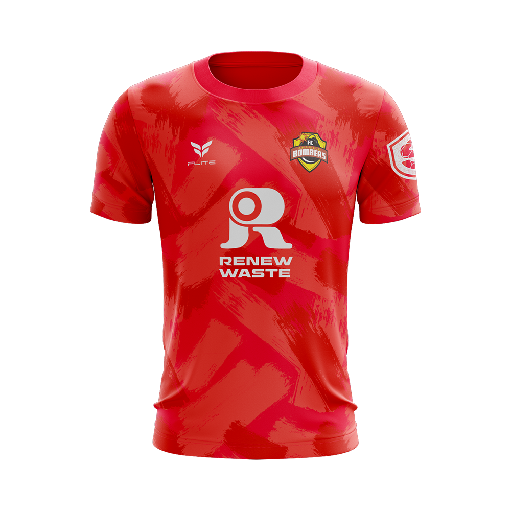 AMARILLO BOMBERS 2026 TST MENS GK JERSEY SS (RED)