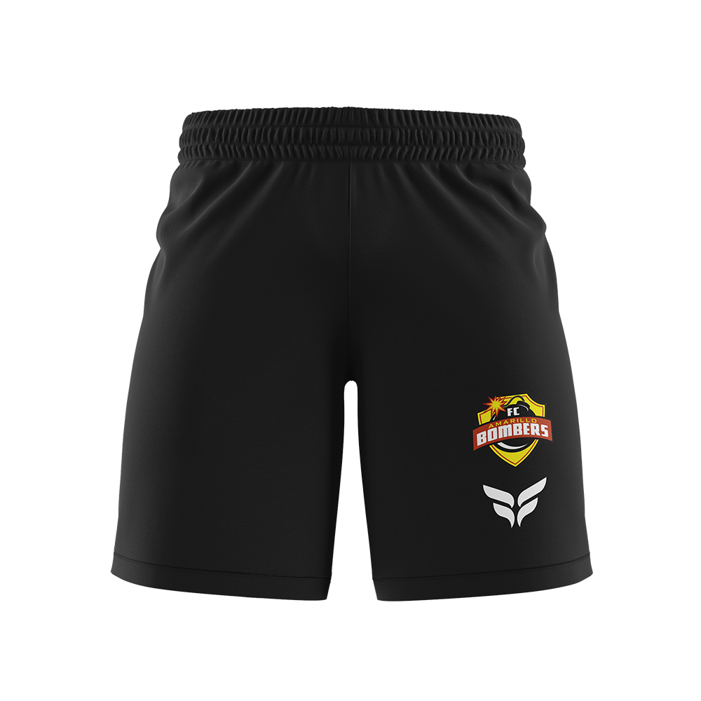 AMARILLO BOMBERS 2026 TST MENS AWAY SHORTS (BLACK)
