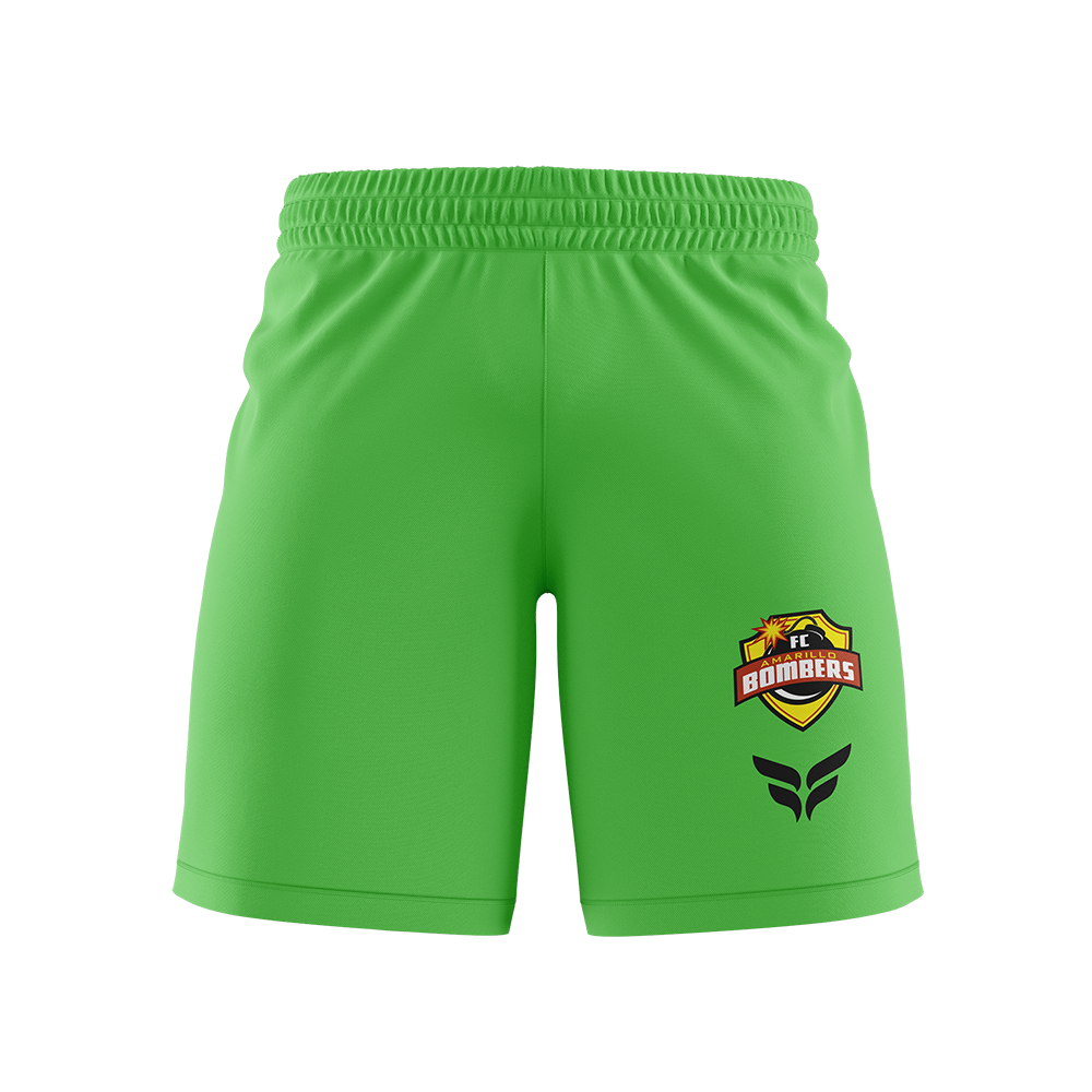 AMARILLO BOMBERS 2026 TST MENS GK SHORTS (GREEN)