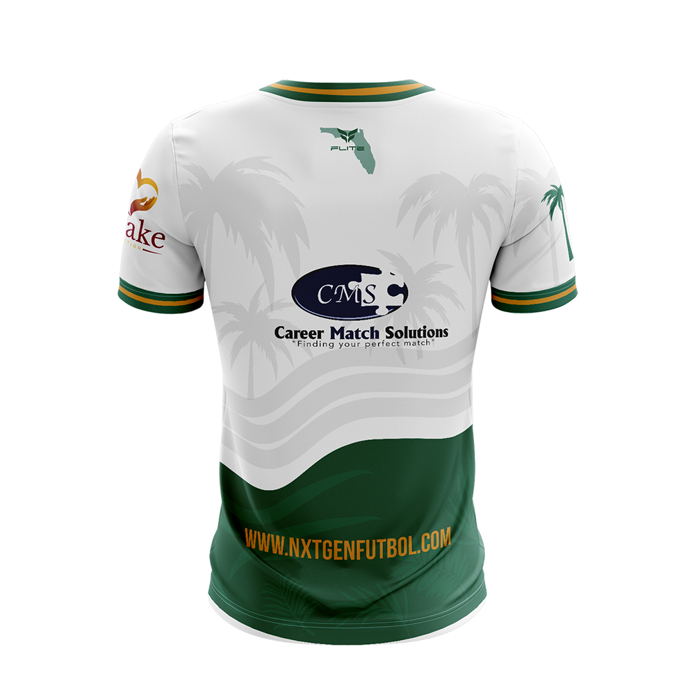 NXTGEN FUTBOL SHORT-SLEEVE TRAINING TOP (WHITE)