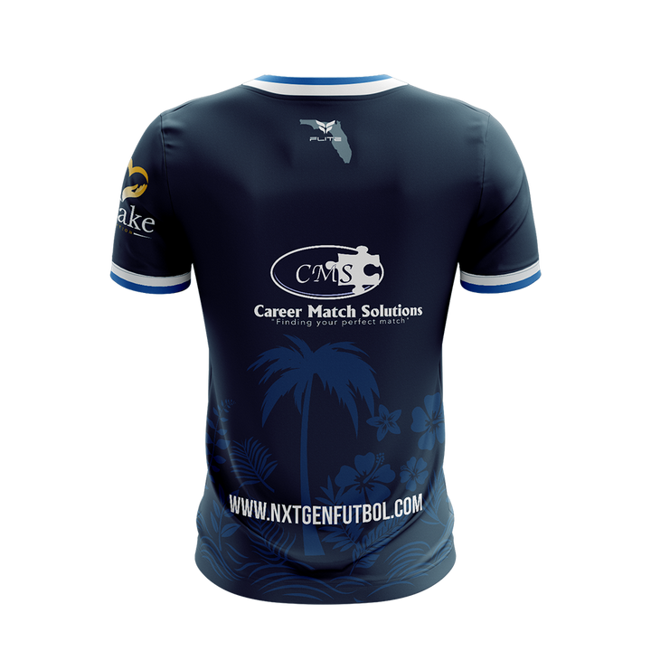 NXTGEN FUTBOL SHORT-SLEEVE TRAINING TOP (BLUE)