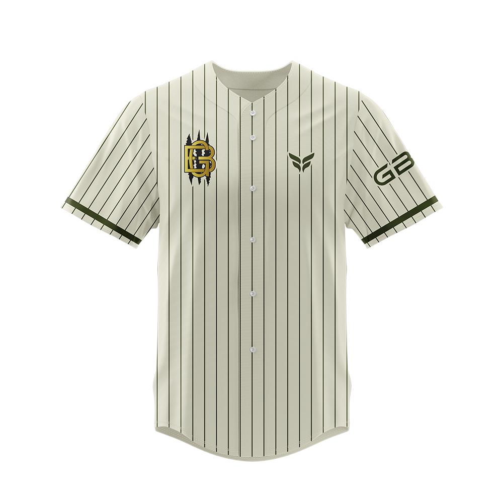 GB3 BASEBALL JERSEY 6B (CREME)