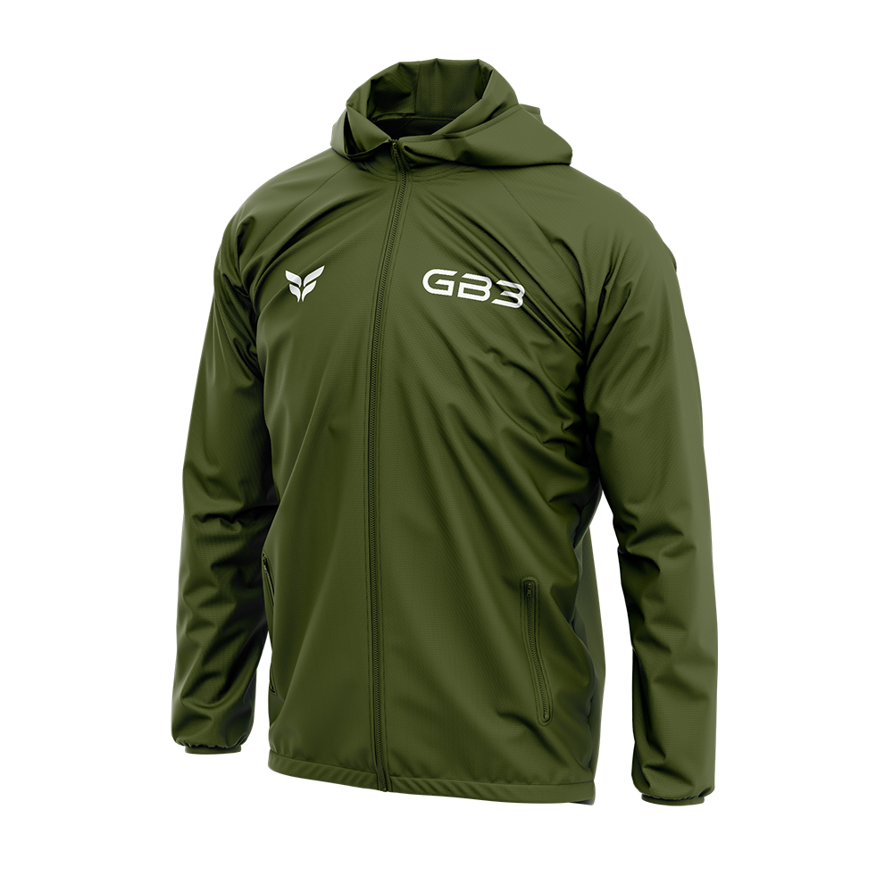 GB3 WINDBREAKER JACKET (GREEN)