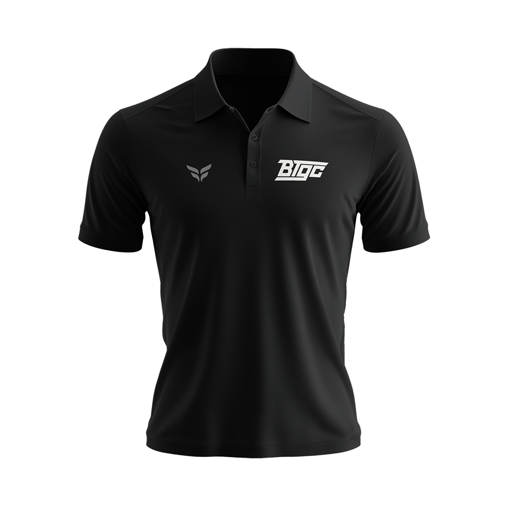 BTGC POLO SHIRT (BLACK)